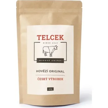 Sušené maso Telcek Hovězí Chipsy Original 50g