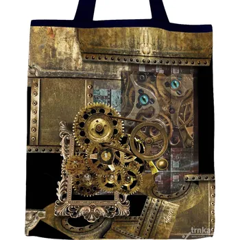 Nákupní taška Plátěná taška, Magické oči, Steampunk