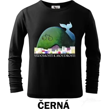 Tričko dětské DR, Velryba Barva: Černá, Velikost: 110