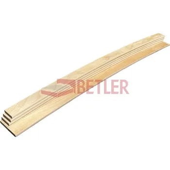 Postelový rošt Betler NÁHRADNÍ LAMELY 3,5 120cm - 119x3,6x1,2cm (4 kusů)