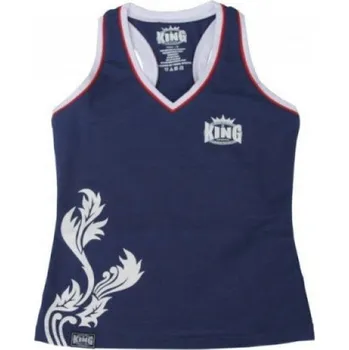 Oblečení pro bojové sporty Dámský top King - modrá, King Lady Blue M