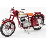 Ostatní JAWA 250 Pérák (1948) 1:18 - Tmavě červená