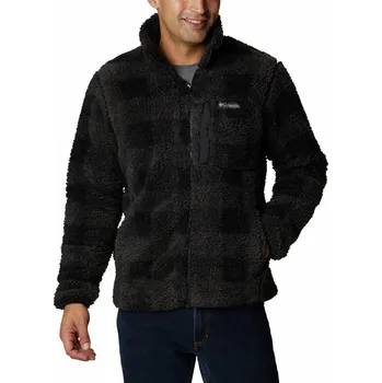 Pánské oblečení Columbia Winter Pass™ Printed Fleece II M 2097841012 - black check XL