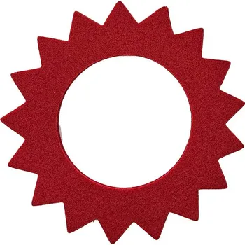 Vánoční dekorace MOTOMAX, s.r.o. Filc zátky nádrže JAWA červená hvězda *M