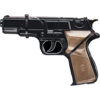 Villa Panther kovová kapslíková pistole s odznakem