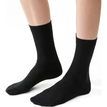 Dámské ponožky Černé dámské ponožky Art.053 SB008, BLACK Velikost: 35/37
