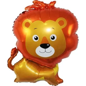 Foliový balonek - Lev s hřívou velký 66 x 48 cm