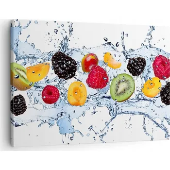 Obraz Obraz na plátně do obýváku ložnice 70x50 ovoce foto obrazy na zeď