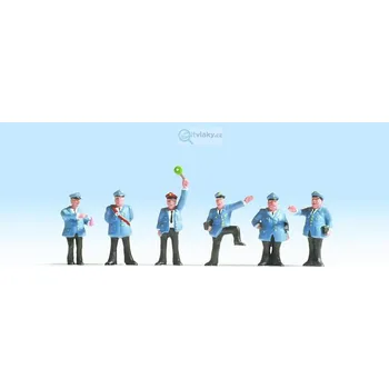 Modelová železnice N - Postavičky železničářů / NOCH 36280