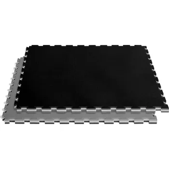 Gymnastika Trocellen tatami Gym 3,5 cm - šedá/černá, 85271121 100cm x 100cm x 3.5cm