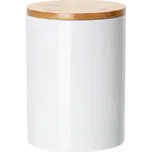 Keramická dóza s bambusovým víčkem - 750 ml sublimace termotransfer