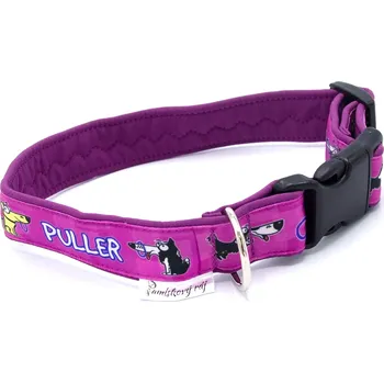 Obojek pro psa Pamlskový Ráj Obojek pro psa - puller Barva: ostružinová