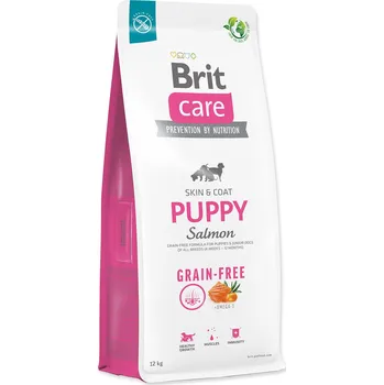 Pro psa BRIT Care Dog Grain-free Puppy Salmon 12kg + Dárek k objednávce Varianta granulí: 2x 12 kg + Dáreček k objednávce