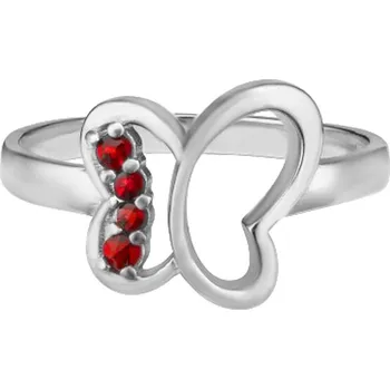 Prsten Český granát prsten stříbrný 121029 Velikost: 50