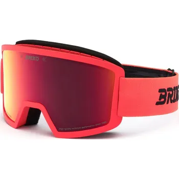 Cyklistické kalhoty Lyžařské brýle Briko FROSTBITE- ORANGE FLUO - RM2