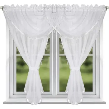 Záclona BytoTex Hotová voálová záclona LG 240 bílá 400x160 cm