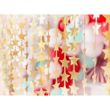 Papírový ubrousek Zlaté hvězdičky závěs GNT4-019