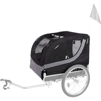 vozík za kolo Náhradní plachta k vozíku za kolo FLAMINGO Tybalt černá 76x57x65,5