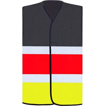 Pánská vesta Korntex Národní bezpečnostní vesta KX144 Black-Red XXL/3XL