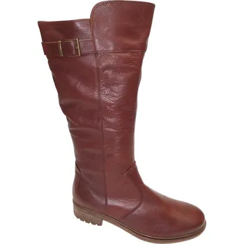 Dámské kozačky Zimní vycházková obuv-kozačky, Ara, Kansas-st-hs, šíře G (lýtko XL), přírodní: Hnědá Hladká kůže 28 42,5 (44-46 cm) - XL G - standardní šíře (22591-22592)