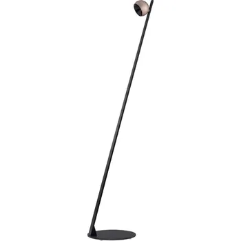 Stojací lampa Černo-měděná stojací LED lampa Nova Luce Lusa 146,5 cm