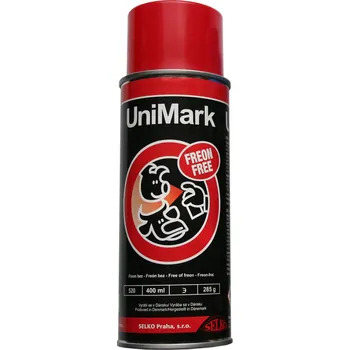 Chov hospodářského zvířete Sprej značkovací Unimark 400 ml, červený