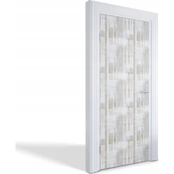 Fototapeta Samolepka samolepící dekorace na dveře a nábytek Bílá textura 85x205 cm