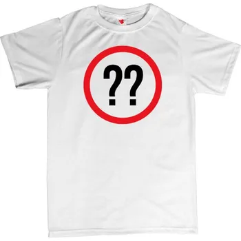 Žertovný předmět Narozeninové tričko - Maximální povolená rychlost - značka - vlastní věk L bílá - white