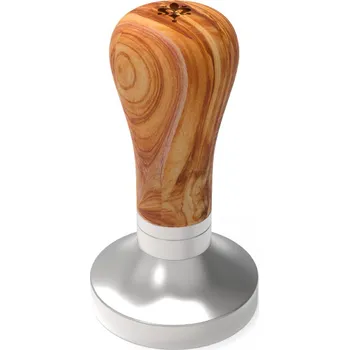 Eureka tamper s nastavitelnou rukojetí, 58,35mm, plochý, olive
