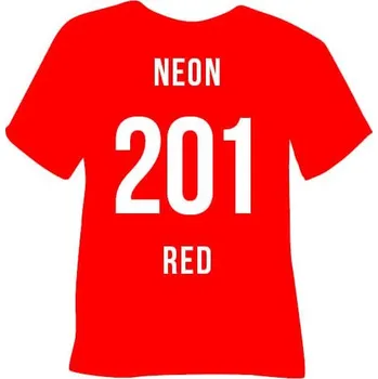 Polep vozidla Tubitherm Flock 201 neon red š. 0.5m