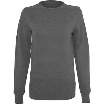 Dámská mikina Build Your Brand Dámská mikina BY025 Charcoal (Heather) S