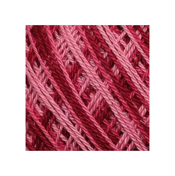 Háčkovací příze Sněhurka ombré 35382 - bordó