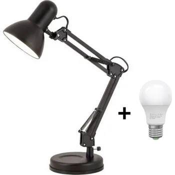 Lampička Brilagi Brilagi - LED Stolní lampa ROMERO 1xE27/10W/230V černá + záruka 3 roky