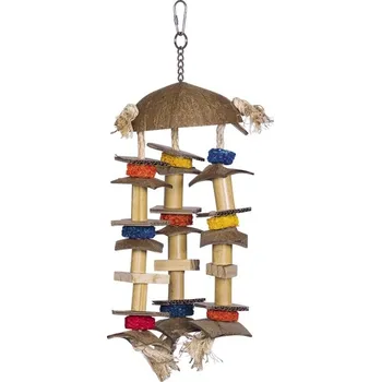 Hračka pro ptáka Nobby aktivní hračka pro papoušky 38 x 14 cm