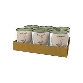 Krmivo pro psa Bohemia Pet Food BOHEMIA MASO Husí ve vlastní šťávě SIX PACK 6x800g