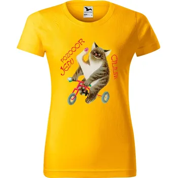 Dámské tričko Dámské tričko, velikost M, Kocour - sleva 40 %