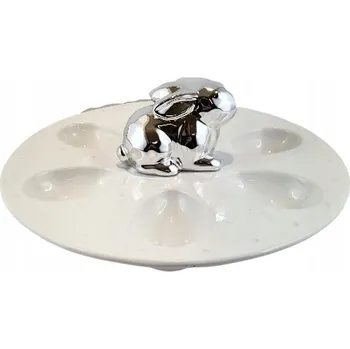 Talíř Talíř na vejce Ewax 26 cm bílý