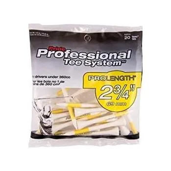 Golfová tyčka Pride Professional Tees dřevěná týčka, 69mm, 20ks