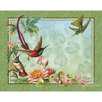 prostírání Bavlněné prostírání - Kolibříci