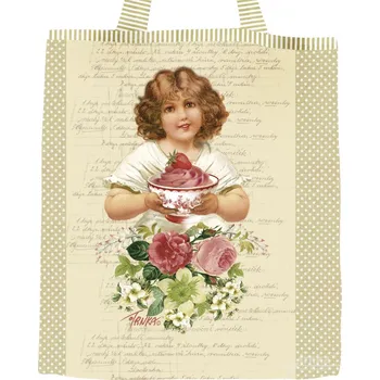 Nákupní taška Plátěná nákupní taška, Růžové potěšení