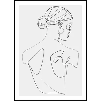 Plakát Jen tak z lásky Plakát Elegantní Rozměr plakátu: A4 (21 x 29,7 cm), Barva pozadí: Šedá