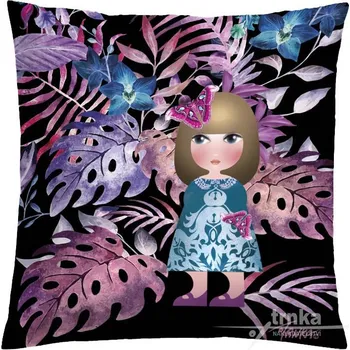 Povlečení Povlak na polštář 40 x 40 cm - Malvína miluje filodendron