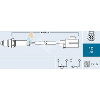 Lambda sonda Lambda sonda FAE 75660