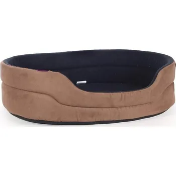 Pelíšek pro psa hnědý pelech DUO č.5