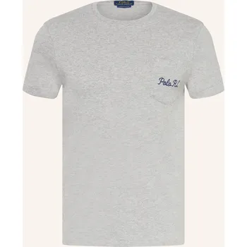 Polo Ralph Lauren Pánské Tričko, světle šedá / zelená /...