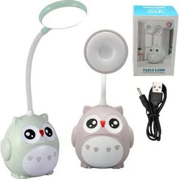 Lampička Dětská LED lampička USB se stojánkem na tužky, 30x10cm