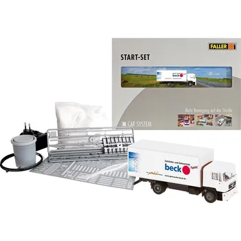 Modelová železnice H0 - Startset LKW MAN - CAR SYSTEM / Faller 161505