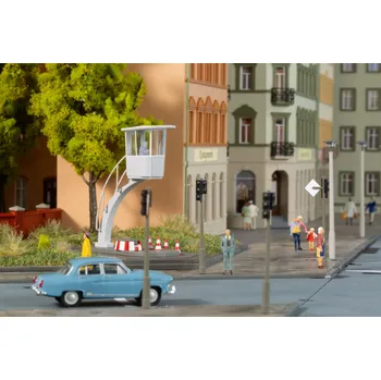 Modelářství TT - Dopravní věž spříslušenstvím / Auhagen 13352