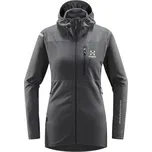 Haglöfs L.I.M Mid Fast Hood Women, Magnetite - dámská technická mikina L + Doprava zdarma