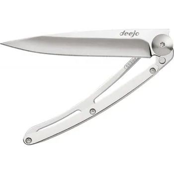 kapesní nůž Luxusní kapesní nůž Deejo GOLD mirror 37g 9kt white gold